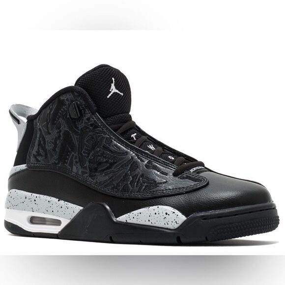 Rare Nike Air Jordan Dub Zero Oreo Black Sneakers Size 10